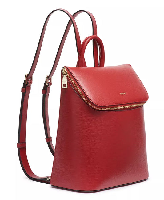 Bryant Top Zip Backpack Red