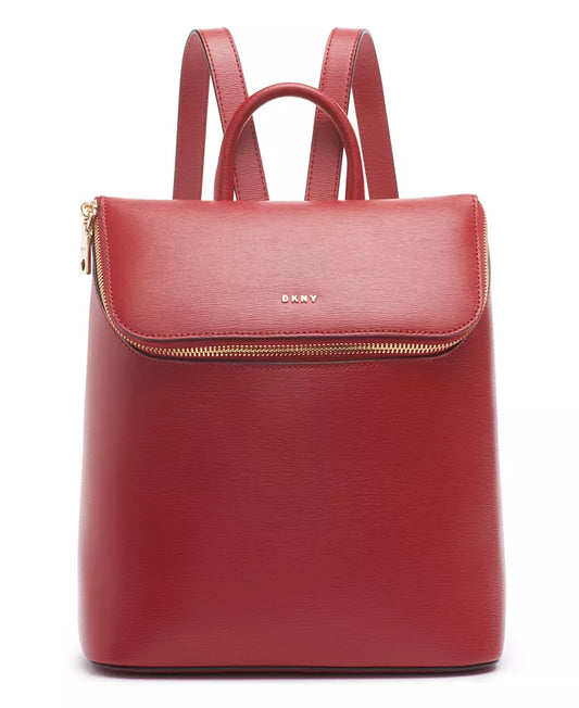 Bryant Top Zip Backpack Red