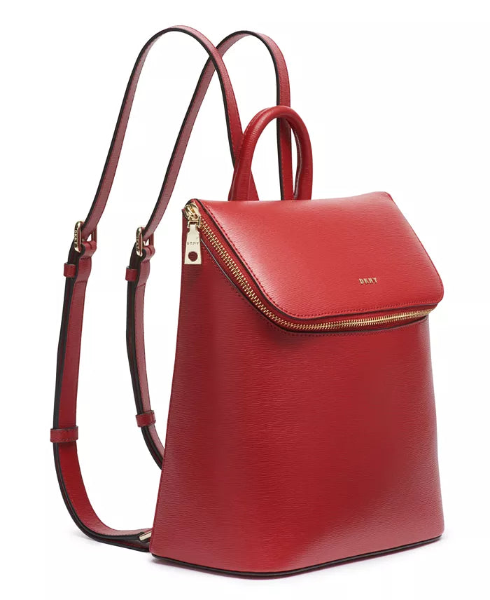 Bryant Top Zip Backpack Red
