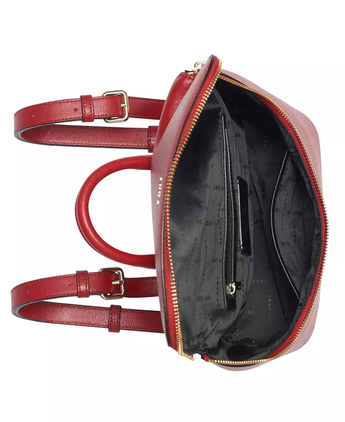 Bryant Top Zip Backpack Red