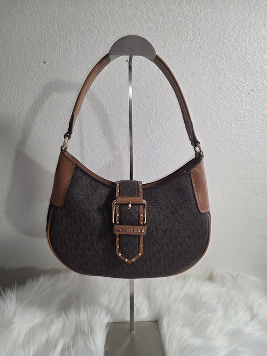 Michael Kors Lillian Medium Signature Studded Shoulder Bag