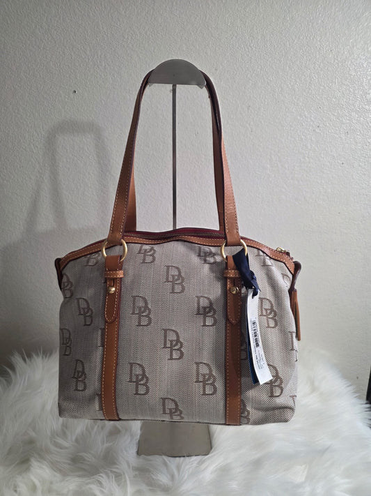 Dooney & Bourke Signature Jacquard Pocket Satchel