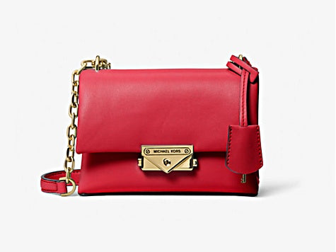 Michael Kors Cece Red Small Shoulder Bag
