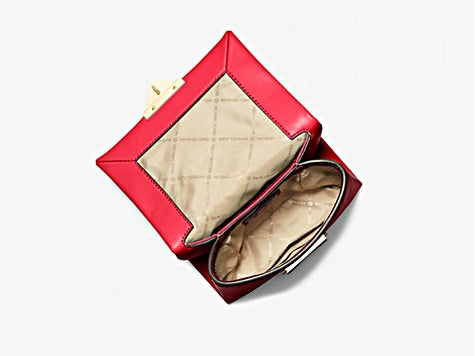 Michael Kors Cece Red Small Shoulder Bag