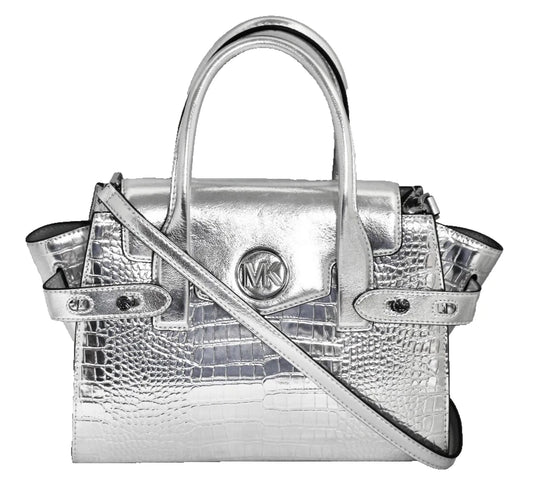Michael Kors Carmen Shoulder Bag Silver