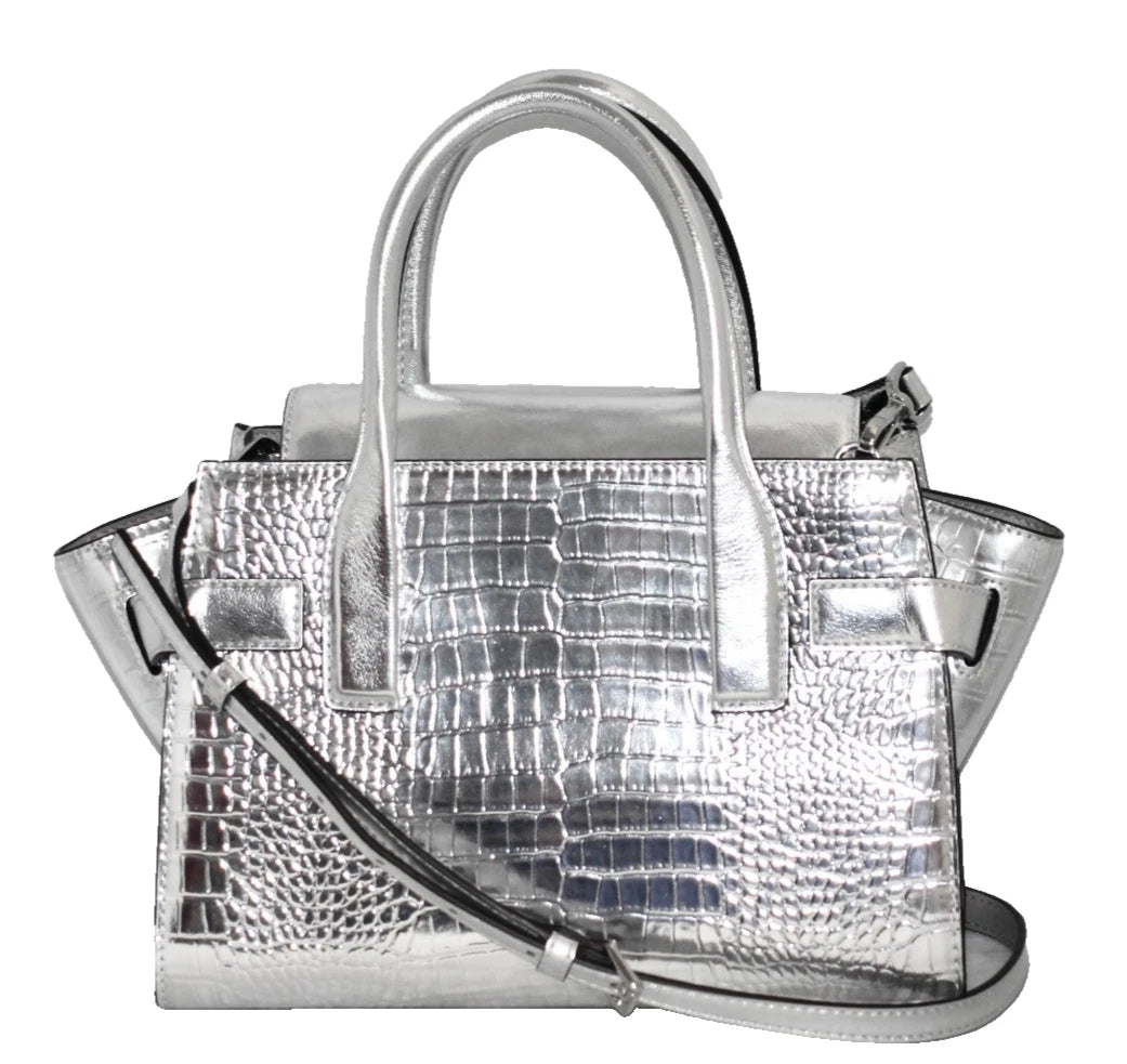 Michael Kors Carmen Shoulder Bag Silver