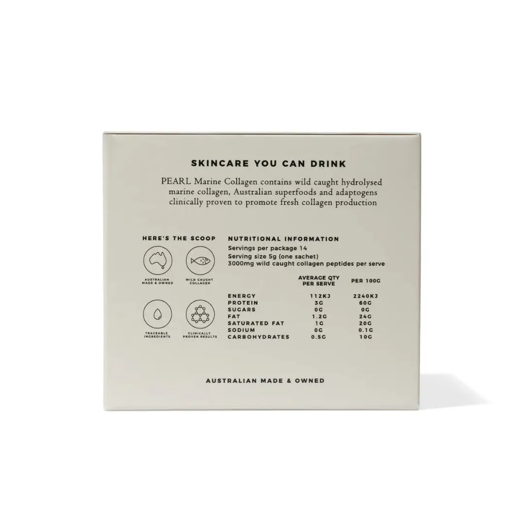 Pearl Marine Collagen Superpowder (Organic Coconut) Travel Set