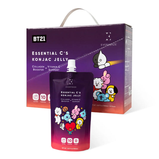 EVERYDAZE with BT21: Essential C’S Konjac Jelly – Lychee