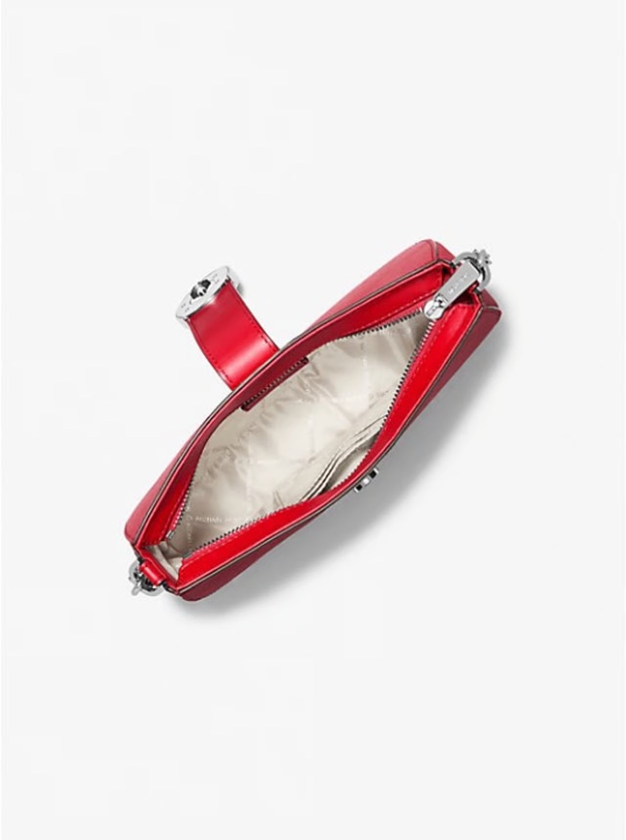 Michael Kor Carmen Pouchette Bag Bright Red