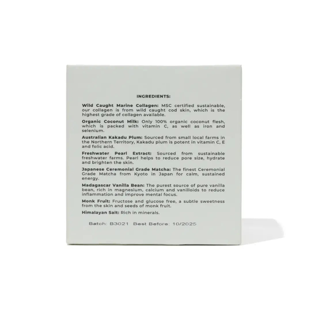 Marine Collagen Superpowder (Ceremonial Grade Matcha) Travel Set