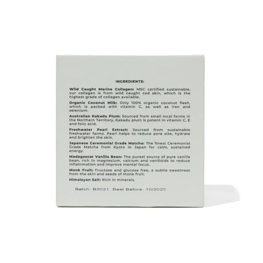 Marine Collagen Superpowder (Ceremonial Grade Matcha) Travel Set