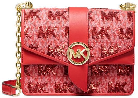 Micheal Kors Signature Greenwich Small Convertible Crossbody