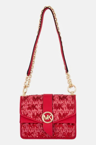 Micheal Kors Signature Greenwich Small Convertible Crossbody
